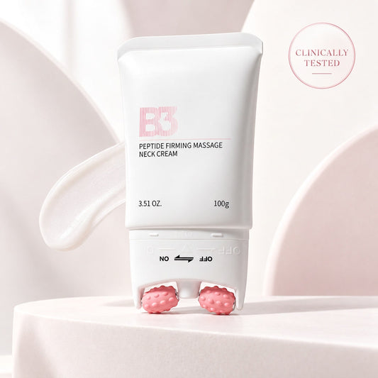 Firm & Smooth Neck Cream with Dual Massage Rollers