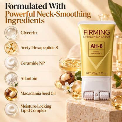 Firm & Smooth Neck Cream with Dual Massage Roller
